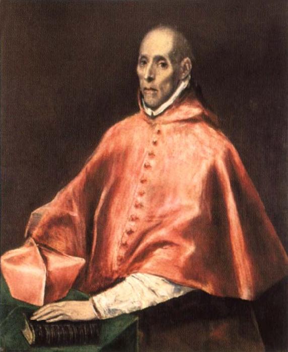 El Greco Portrait of Cardinal Tavera oil painting image